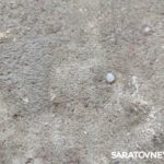 В Саратове прошел осенний град В Саратове прошел осенний град