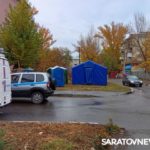 В Саратове расширили площадь ограждения у дома с рухнувшей стеной