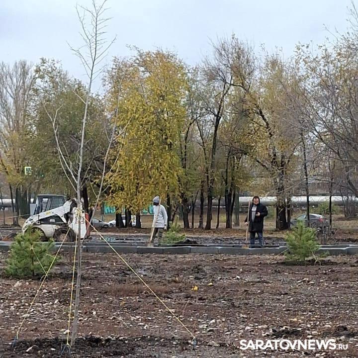 В Саратове благоустраивают территорию вокруг нового онкоцентра В Саратове благоустраивают территорию вокруг нового онкоцентра