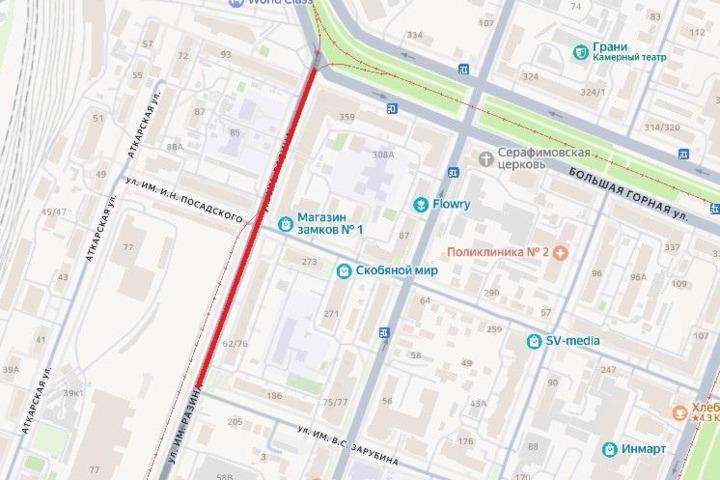 Центральную улицу Саратова перекрыли для ремонта теплотрассы Центральную улицу Саратова перекрыли для ремонта теплотрассы