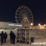 Очередь в ледяную воду: как саратовцы отметили Крещение на новом пляже