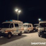 Очередь в ледяную воду: как саратовцы отметили Крещение на новом пляже