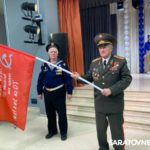 Три школы Саратовской области получили копии Знамени Победы Три школы Саратовской области получили копии Знамени Победы