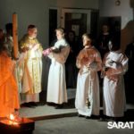 Ночная служба и пасхальный огонь: как в Саратове встретили католическую Пасху