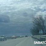 Многокилометровая пробка растянулась на въезде в Саратов по Сталинградскому шоссе