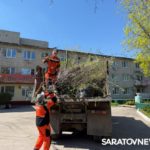 Энергетики «Т Плюс» помогли навести порядок на территории дома ветеранов в Балакове Энергетики «Т Плюс» помогли навести порядок на территории дома ветеранов в Балакове