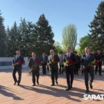 У монумента «Воин-освободитель» в Саратове почтили память павших