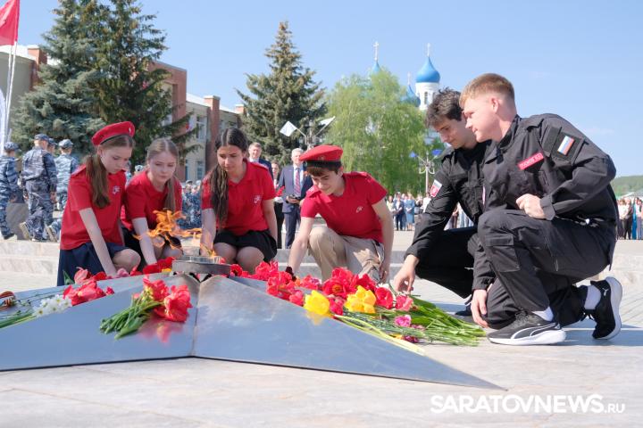 Вечный огонь в селе Балтай Саратовской области перевели на постоянное горение Вечный огонь в селе Балтай Саратовской области перевели на постоянное горение