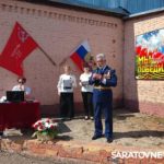 Сменил китель на рясу: жителей Шумейки поздравил с Днем Победы гвардии подполковник