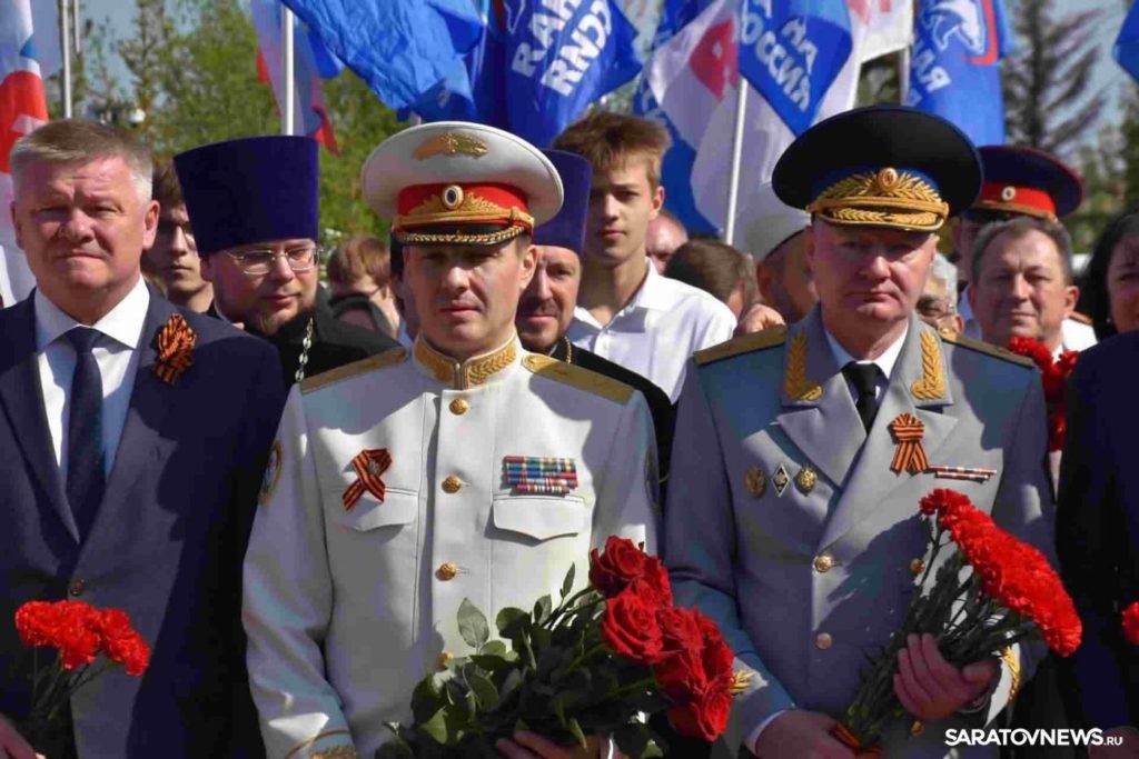 В Саратове на Соколовой горе прошло празднование 81-й годовщины Победы