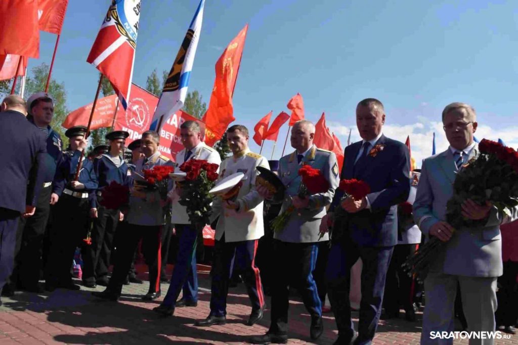 В Саратове на Соколовой горе прошло празднование 81-й годовщины Победы
