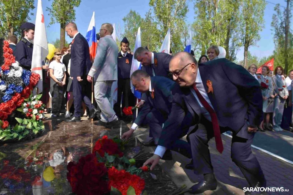 В Саратове на Соколовой горе прошло празднование 81-й годовщины Победы