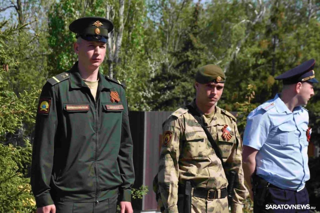 В Саратове на Соколовой горе прошло празднование 81-й годовщины Победы