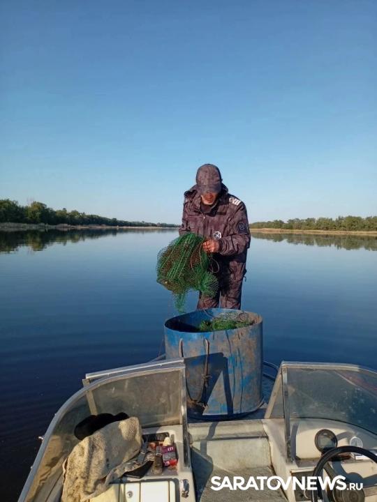 Браконьерские сети убрали с волжских водоёмов: за три дня — 400 кг спасённой рыбы Браконьерские сети убрали с волжских водоёмов: за три дня — 400 кг спасённой рыбы