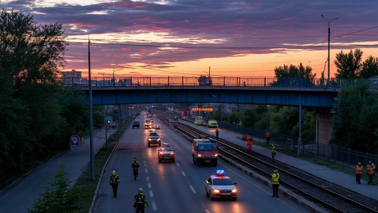 Тяжёлый случай в Саратове: юноша упал с моста через железную дорогу на улице Тульской Тяжёлый случай в Саратове: юноша упал с моста через железную дорогу на улице Тульской