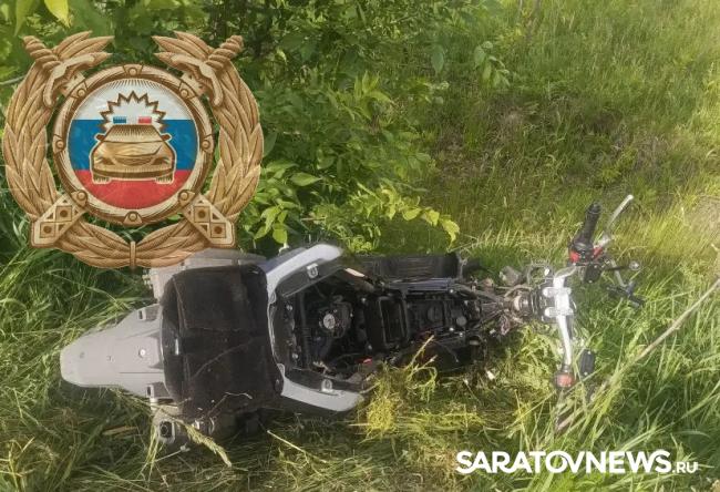 Скутер и кроссовер попали в ДТП в Вольском районе: оба водителя в больнице Скутер и кроссовер попали в ДТП в Вольском районе: оба водителя в больнице