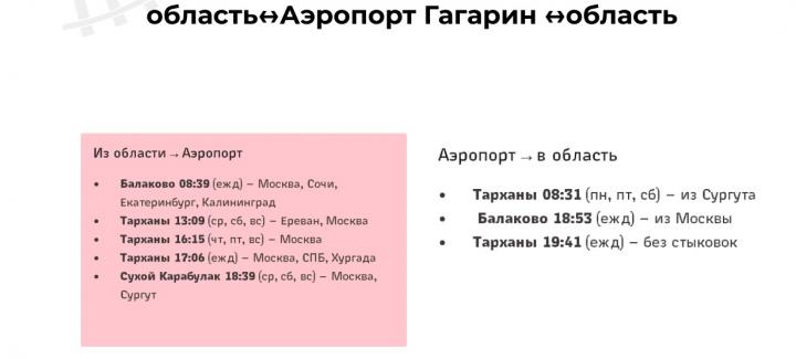 Опубликовано расписание электричек до аэропорта «Гагарин» Опубликовано расписание электричек до аэропорта «Гагарин»