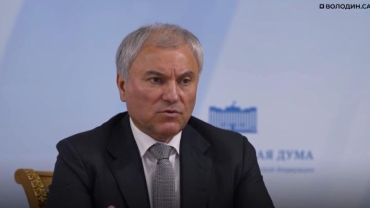 Вячеслав Володин: Главный человек в школе — учитель, в детском садике — воспитатель