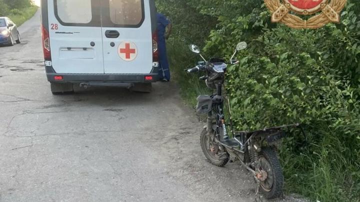 Велосипедист перевернулся на дороге у саратовского села Велосипедист перевернулся на дороге у саратовского села