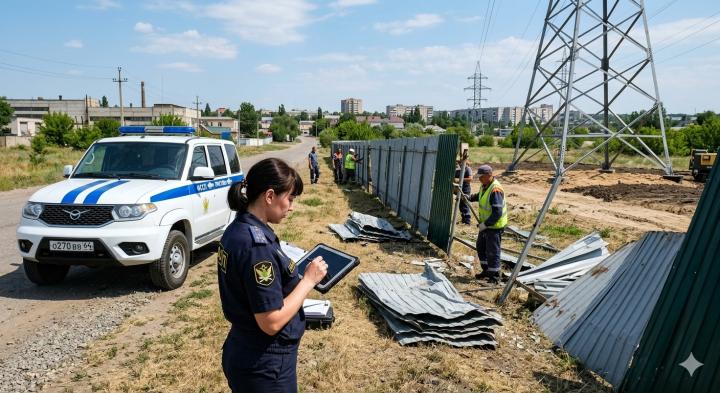 Расширил участок за счет государства: в Балакове судебные приставы заставили мужчину снести забор и выплатить 200 тысяч рублей Расширил участок за счет государства: в Балакове судебные приставы заставили мужчину снести забор и выплатить 200 тысяч рублей