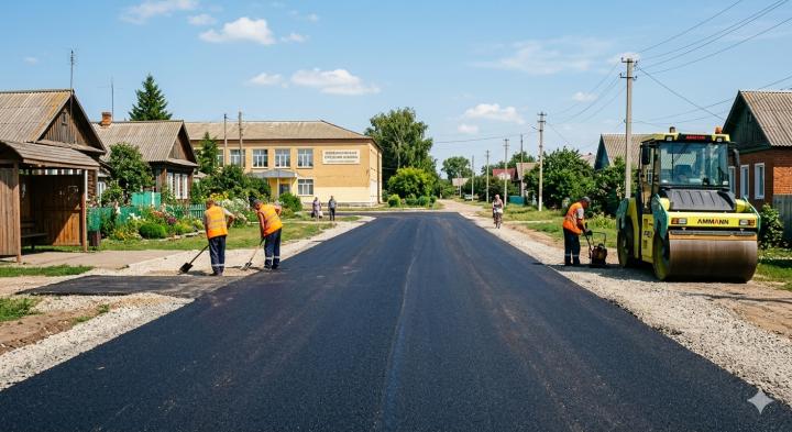 В селах Саратовской области досрочно отремонтировали 135 улиц В селах Саратовской области досрочно отремонтировали 135 улиц