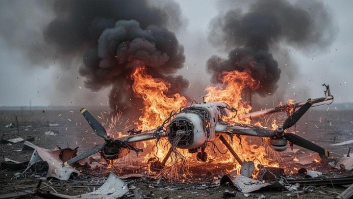 Ночью над Саратовской областью сбили беспилотники Ночью над Саратовской областью сбили беспилотники