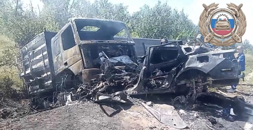 Водитель легковой машины погиб в автокатастрофе с грузовиком под Балаковом