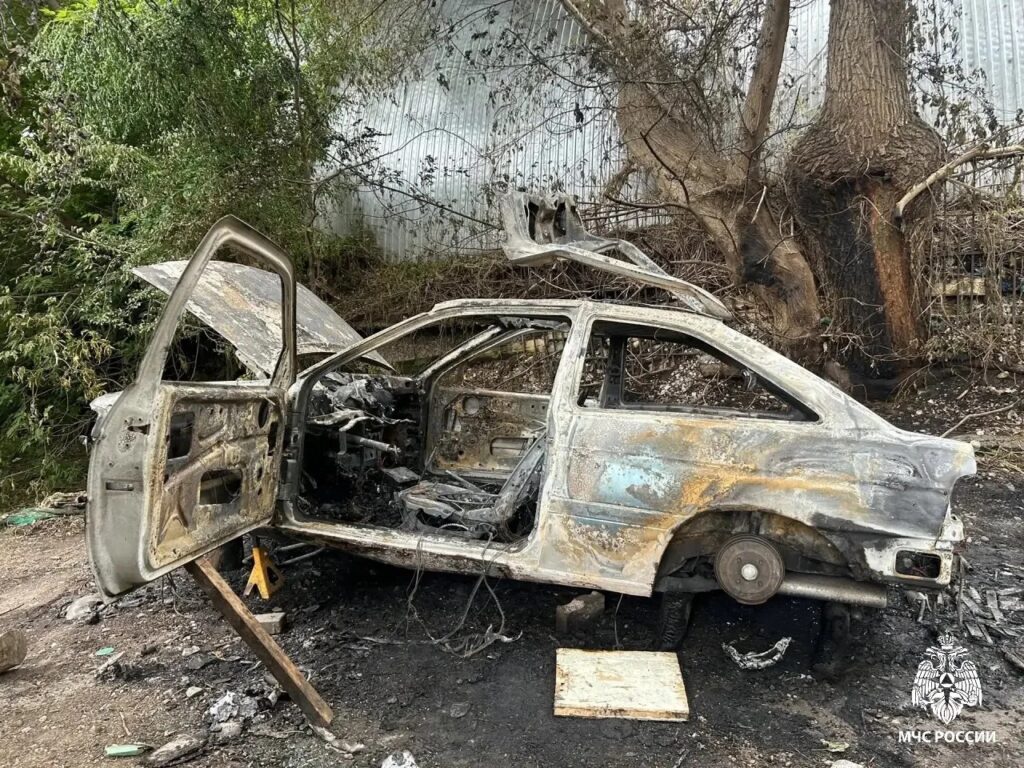 В Саратове мужчина сжег Ford и обжег руки В Саратове мужчина сжег Ford и обжег руки