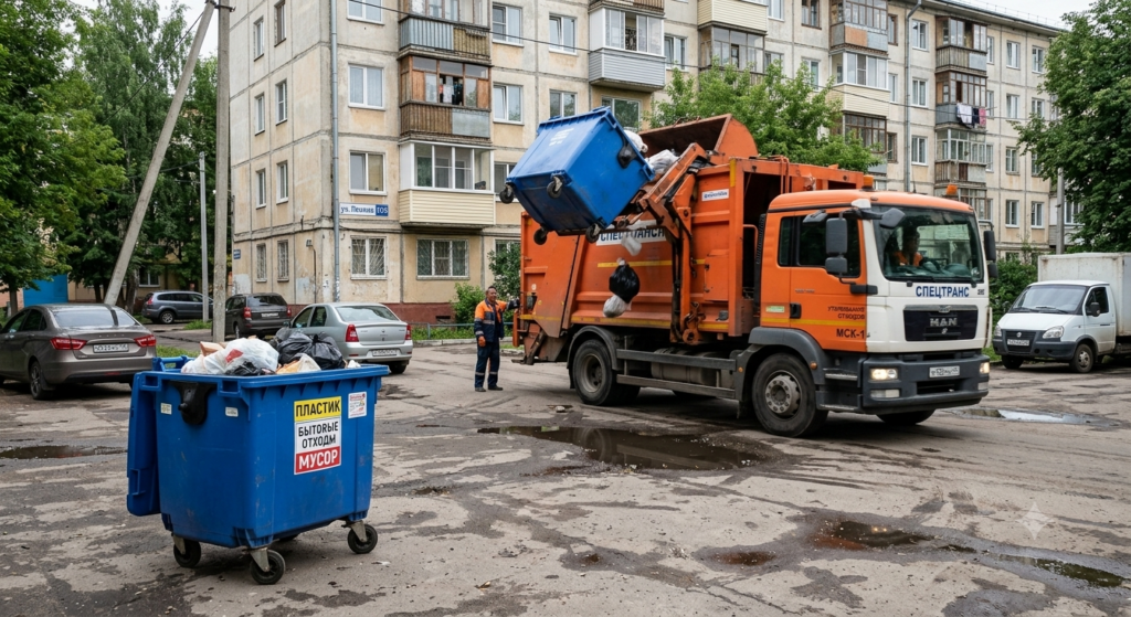 Названы районы Саратовской области, которые рискуют остаться без вывоза мусора из-за миллионных долгов