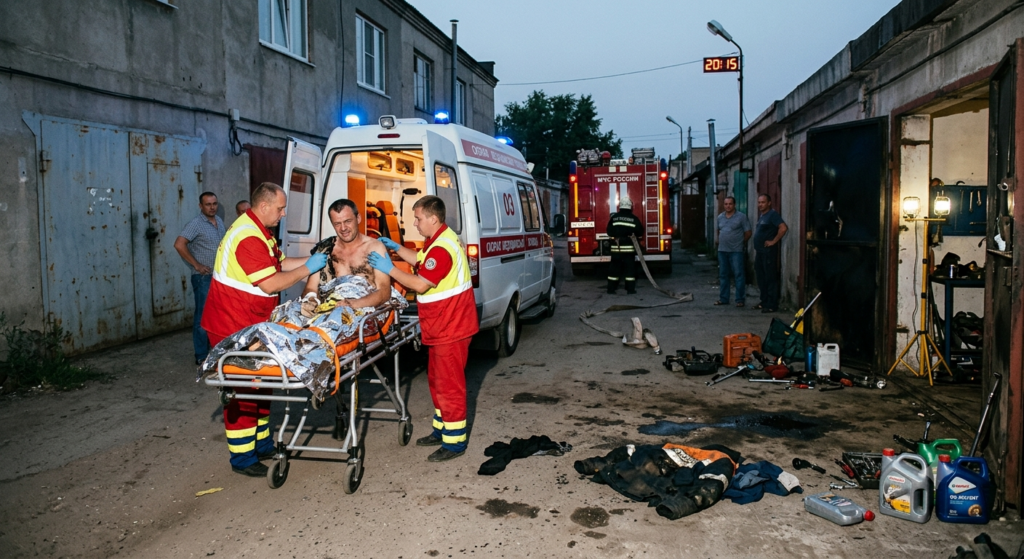 Поплатился за курение рядом с горючим: в Энгельсе мужчину срочно госпитализировали в ожоговый центр Поплатился за курение рядом с горючим: в Энгельсе мужчину срочно госпитализировали в ожоговый центр