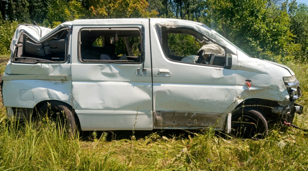 В Саратовской области за день два автомобиля вылетели с дороги и перевернулись В Саратовской области за день два автомобиля вылетели с дороги и перевернулись