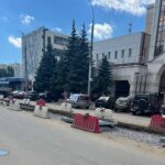 На Вавилова и в Мирном переулке реконструируют трамвайные линии