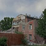 Обрушившийся дом на Крымской разобрали до второго этажа Обрушившийся дом на Крымской разобрали до второго этажа