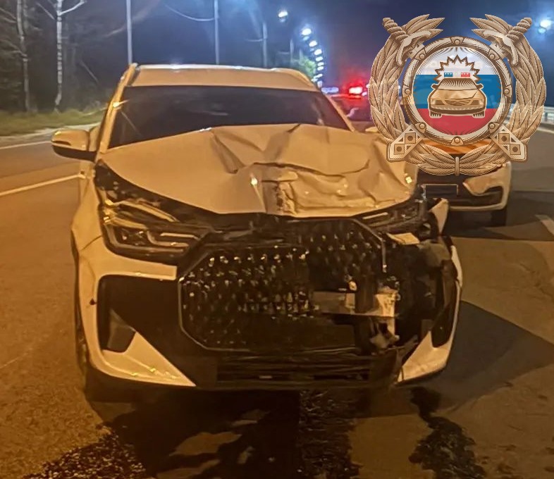 В ночной аварии на выезде из Саратова пострадал мужчина