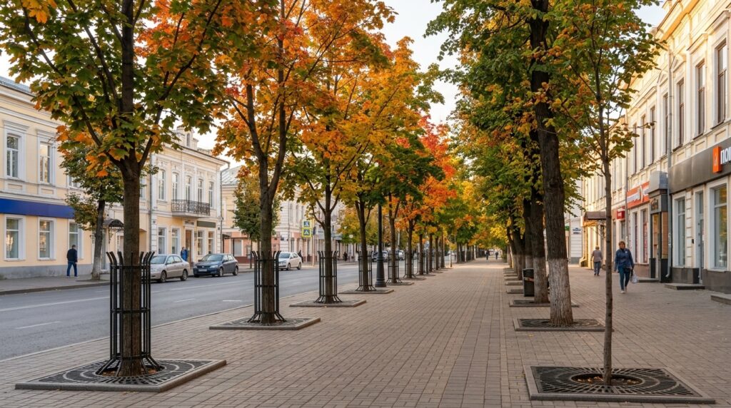 Власти выделяют миллионы на зеленую зону: 300 крупномерных кленов, вязов и тополей высадят на четырех улицах Саратова Власти выделяют миллионы на зеленую зону: 300 крупномерных кленов, вязов и тополей высадят на четырех улицах Саратова
