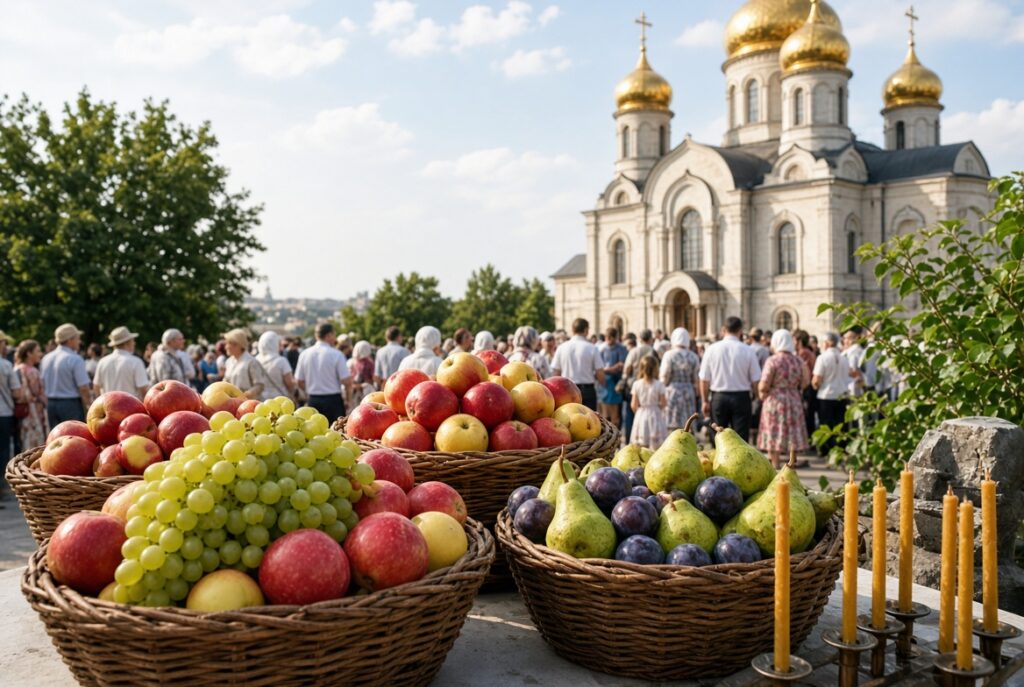 Почему 19 августа в храмах освящают яблоки и другие плоды Почему 19 августа в храмах освящают яблоки и другие плоды