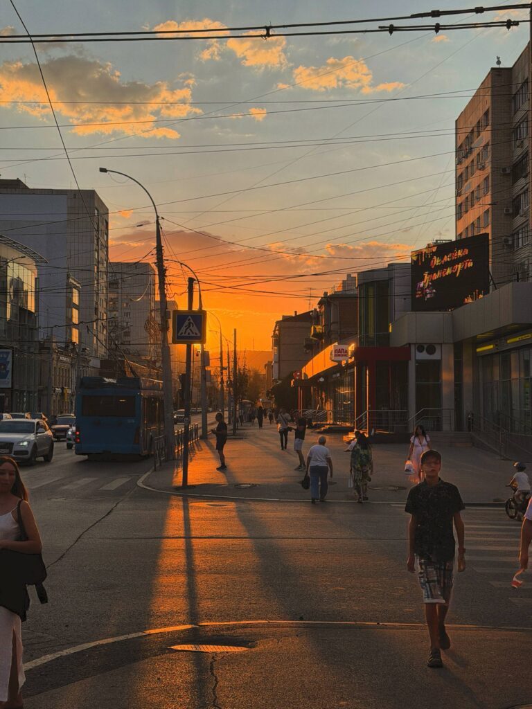 В Саратове красивые закаты В Саратове красивые закаты