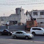 Снос здания в Саратове Снос здания в Саратове