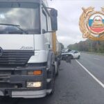 Водитель легковушки пострадал в ДТП с грузовиком под Влльском Водитель легковушки пострадал в ДТП с грузовиком под Влльском