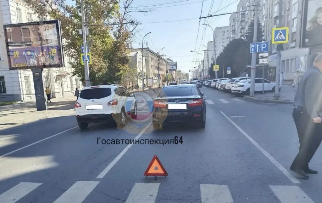 На Московской в Саратове Toyota сбила пенсионерку На Московской в Саратове Toyota сбила пенсионерку