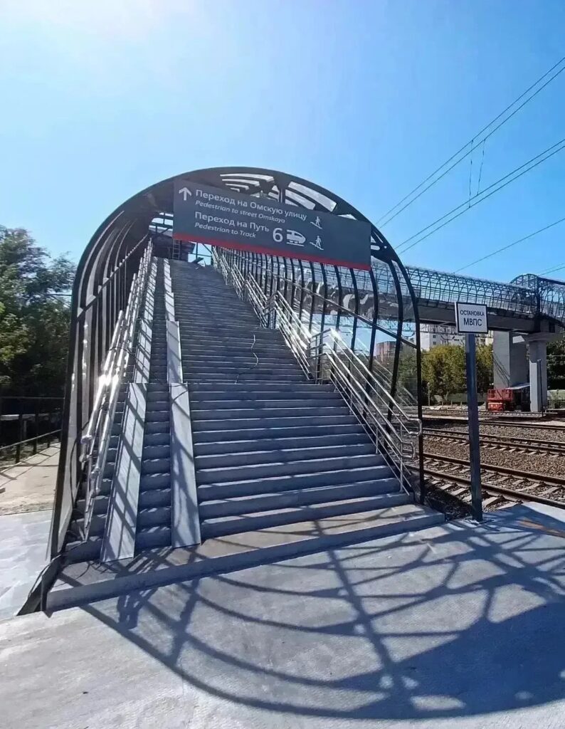 В Заводском районе Саратова открылся крытый пешеходный мост на станции «Примыкание» В Заводском районе Саратова открылся крытый пешеходный мост на станции «Примыкание»