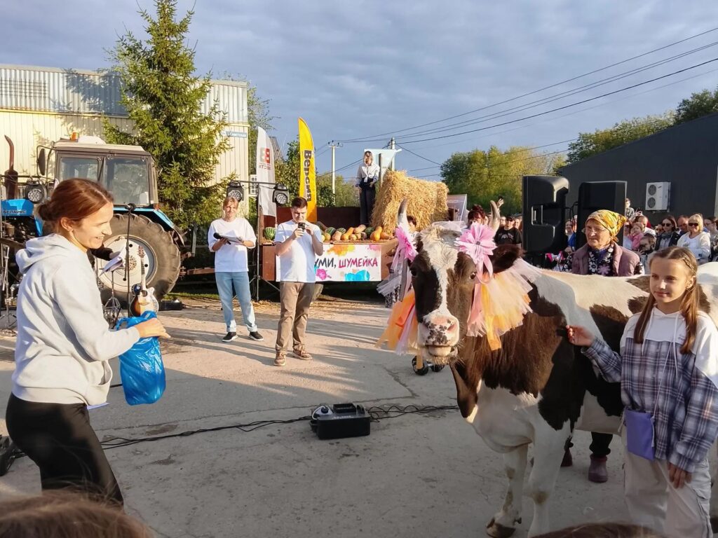 В Шумейке под Энгельсом прошел праздник села: коровы устроили «забастовку» В Шумейке под Энгельсом прошел праздник села: коровы устроили «забастовку»