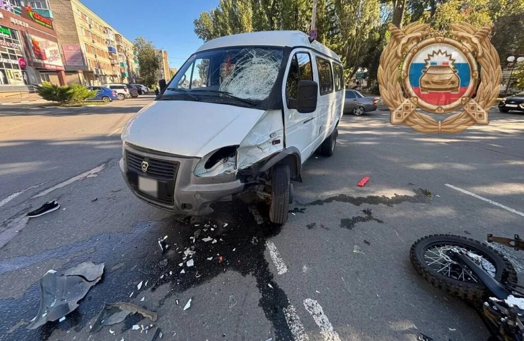 Молодой мотоциклист разбился в ДТП с «ГАЗелью» в Балакове