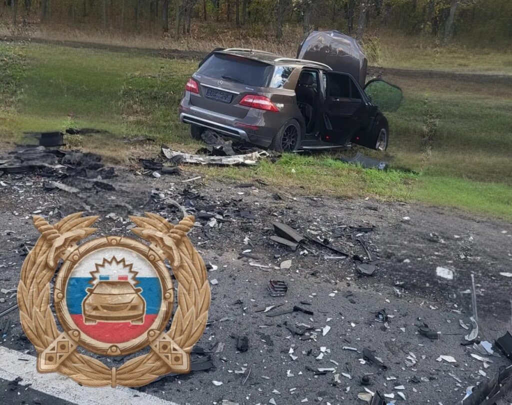 Водитель Mercedes погиб в автокатастрофе в Саратовской области