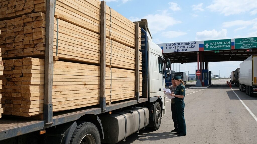 Из Саратовской области в Казахстан не пропустили десятки кубометров досок Из Саратовской области в Казахстан не пропустили десятки кубометров досок